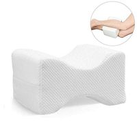 Anclle Knee Support Pillow with Washable for Side Sleepers, Sciatic Nerve Pain Relief Cushion, Memory Foam Leg Pillow Contour Wedge Cushion Cover for Back Pain, Leg Pain, Pregnancy (B)