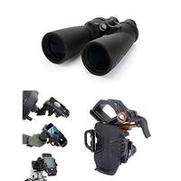 Celestron 71454 Echelon 20x70 Binoculars (Black) with Universal Smartphone Adapter