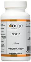 Orange Naturals COQ10 100mg Capsules, 60 Count