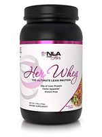 NLA for Her- Her Whey- Lean Whey Isolate Protein for Women-Added Amino Acids for Recovery, Builds Muscle, Curbs Appetite - 2.2 lb, 18 Servings (Fruity O's Cereal)