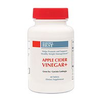 Baker’s Best Apple Cider Vinegar+ Tablets | Weight Loss Enhancing Supplements and Appetite Suppressant Helpers | Fat Burner, Metabolism Booster, 60 Pills