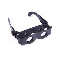 MeanHoo Black Portable Glasses Style Magnifier Telescope Binoculars For Fishing Hiking Concert