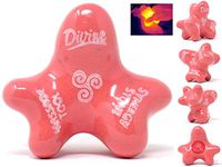 Divine (Coral)(Single) Synergy Stone - Pro Hot Stone Massage Tool - Focused Relief for Neck, Arms, Hands, Back, Legs and Feet - Relaxing and Therapeutic - Free YouTube Training Videos