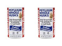 Yerba Prima Psyllium Whole Husks, 2 Count 12 OZ (340 G)
