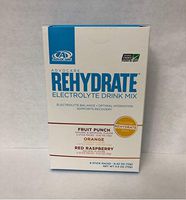 AdvoCare Rehydrate Variety Pack 3 Flavors Fruit Puch Orange Red Raspberry 6 Sticks