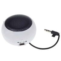 Wired Speaker Portable for Go Flip 3 / Smartflip Phone, Audio Multimedia Rechargeable White Compatible with Alcatel Go Flip 3 / Smartflip