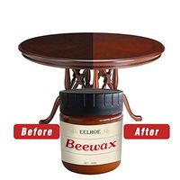 FORESTIME 120ml All Natural Beeswax Furniture Polish - Chemical-Free, Non-Toxic Wood Conditioner and Protectant for Wooden Tables, Cutting Boards Home Cleaning