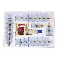 A Full Set of 24 Vacuum Cupping Massager Thickening to Increase The Set of Magnetic Therapy Cupping Cupping Pumping Tank