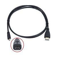 NiceTQ 6ft Micro HDMI 1080P A/V TV Video Cable For Nikon Coolpix S9700 s S9600 S5300 S5200 S33 Camera