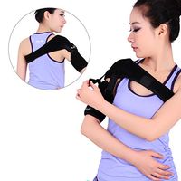 Adjustable Shoulder Strap Support,Adjustable Drawstring And Chest Straps, Keep Warm, Arthritic Shoulders, Shoulder Dislocation, Unisex, Fits Both Left Right Shoulder,Rightshoulder