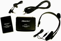 Hisonic HS707 Portable Battery Powered VHF La Valier and Headset Wireless Microphone System