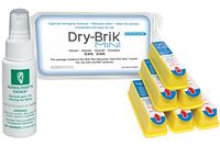 Dry-Brik Mini Desiccants for DryMax and DryMax-UV Models by Dry & Store - Six-Month Supply (Audiologist's Choice)