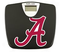 New Black Digital Bathroom Weight Scale Featuring Alabama Crimson Tide NCAA Team Logo