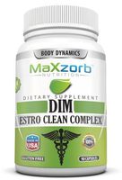 DIM Estro Clean Complex Indol-3-carbinol (i3c), Estrogen Balance, PCOS & Cystic Hormonal Acne Treatment Supplement. - 90 Capsules