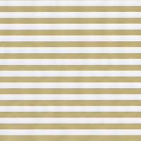 Caspari Club Stripe Giftwrap Roll, Gold and Silver (97270RC)