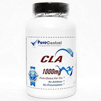 CLA Conjugated Linoleic Acid 1000mg // 180 Capsules // Pure // by PureControl Supplements