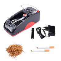 Aiwer Electric Cigarette Rolling Machine Cigarette Injector Machine Automatic Roller Rolling Machine Easy Tobacco Electronic Injector Roller DIY Smoking Tool,Red