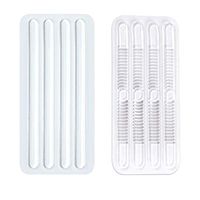 Shoe Strap Grip, Sling Shoe Grip for Sandals Sling Backs, 8PCS Invisible Shoe Inserts, Clear, Adhesive Mini Grips, Pinch Protection