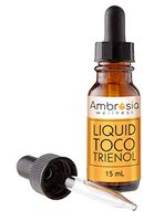 Tocotrienols by Ambrosia, 100% Annatto Sourced Liquid Supplement, 7200 mg Delta Gold Pure Tocotrienols Supplements, Super Absorbable, Tocopheral Free, Ultra Easy Use Dropper