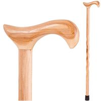 Brazos Walking Cane for Men and Women Handcrafted of Lightweight Wood and made in the USA, Hickory, 34 Inches