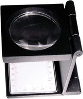 6X Linen Tester with Glass Measuring Reticle, 6X Linen Tester for Precision Measurements