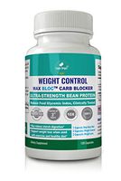 Max Bloc Carb Blocker - Weight and Keto Support - 10X Carb Blocking Strength - World 1st Concentrated Carb Blocker with Zero Lectin - 120 Capsules