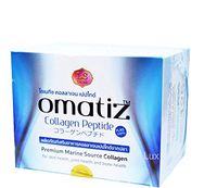 Omatiz Collagen Peptide Collagen Pure 100% by LS Celeb with Reduce Wrinkles Age (25 Sachets) Free-Shipping