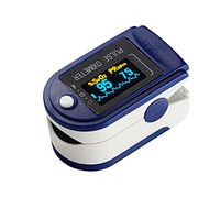JIGAN Oxygen Meter Small Pulse Pulse Oxygen Detector Finger Clip for Check Pulse, Oxygen Saturation Concentration, Blood Circulation