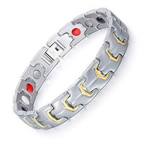 DJOLG Magnetic Bracelet Men,can be Used to Relieve Arthritis Joint Pain Improve Sleep and Relieve Anxiety Bracelet for Men