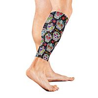 SLHFPX Leg Sleeve Sugar Skull Kiss Compression Socks Support Non Slip Calf Sleeves for Yoga, Running, Shin Splint, Calf Pain Relief, Runners, Medical, Air Travel, Nursing, Cycling 1Pair