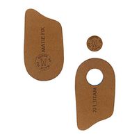 Makryn Heel Cushion for Heel Pain Bone Spur Plantar Fascitis Achilles Pain and Great Shock Aborbing Cushion Heel Cushion Insert Running Insole,Women's 6-10(Small)