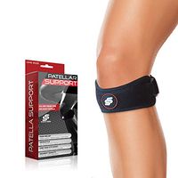 Patella Strap for Knee Pain Relief from Sleeve Stars - Knee Support for Arthritis, Osgood Schlatter, Runners Knee, Jumpers Knee, Tendonitis & Volleyball