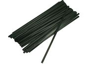 2000 Moisture Resistant Twist Wire Ties 5/32" Wide - 27 Gauge Wire Reusable Bulk Buy Choose Color (Black)