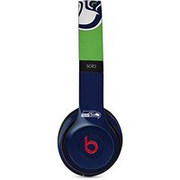 Skinit Decal Audio Skin for Beats Solo 3 Wireless - Officially Licensed NFL Seattle Seahawks Zone Block Design