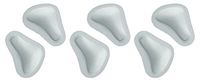 Pedag T-form Anatomically Correct Metatarsal Arch Pads to Lift and Shape, Leather,  Extra Large (EU 44-46/ US M 11-13), 3 Count