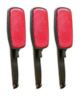 Lint Remover for Clothes -Lint Brushes- Removes Lint, Pet Hair, Fuzz, Dust and Dandruff from Clothes and Furniture | Reusable Travel Lint Brush with Swivel Head and Comfort-Grip Handle | 3 Pack 