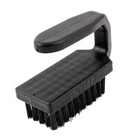 Plastic Anti-Static Cleaning Stiff Bristles Scrub Brush Cleaner Black