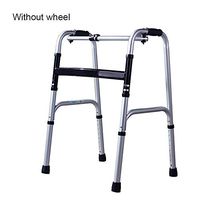 Folding Walker, One-Button Folding Multi-Function Walking Aid, Height Adjustable, Suitable for Disabled and Elderly,NO1