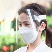 Wyhgry Respiratory Masks, Prevent Saliva from Entering The Eyes Adjustable Suitable for Children and Adults Dust Mask (Size : 1)