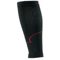 Road Runner Sports R-Gear Go Stronger, Longer Compression Calf Sleeves, Black, L