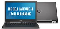 Fast Latitude E7450 UltraBook Business Laptop Notebook PC (Intel Core i7-5600U, 8GB Ram, 500GB SSHD, HDMI, Camera, Smart Card Reader) Win 10 Pro (Certified Refurbished)