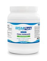 Kala Health MSMPure Fine Powder, Fast Dissolving Organic Sulfur Crystals, 99% Pure Distilled MSM Supplement, Made in USA, 2.2 lbs