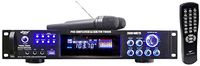 Pyle PWMA2003T 2000W Hybrid Pre Amplifier with AM/FM Tuner/USB/Dual Wireless Mic