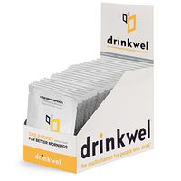 Drinkwel Hangover Cure Multivitamin Supplement (20 Single Serving) | Milk Thistle, N-Acetyl Cysteine (NAC), Vitamin C, Zinc, Magnesium | Morning Recovery, Liver Cleanse, Detox, Immune Support