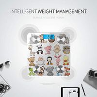 Bluetooth Weight Scales Cartoon Funny Chilelike Fruit Panda Smart Scale Compatible Body Fat Composition Monitor Analyzer with Smartphone App for Body Management-396 Lbs