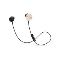 BassTalkCap i.am+ Buttons Wireless Bluetooth Headset for Smartphones - Black Gold