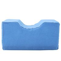 TOPINCN Foot Traction Sponge Leg Ankle Knee Support Pillow Hand and Foot Pad, Flat Side and Side, Wrist Pad, Elderly Care Elevation Pillow Tool Blue Brown (Blue)