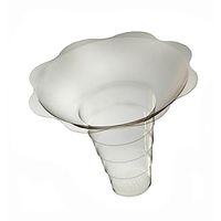 Biodegradable or Compostable Large Shaved Ice Sno Cone Flower Cups (12 OZ) 200 Count