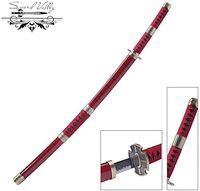 Sword Valley Handmade Katana Japanese Samurai Sword, ONE Piece Roronoa Zoro Anime Swords, Kitetsu Regular Version