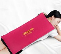 Effortsmy Intelligent Hand Control Electric Heating Natural Sea Salt Heat Pack - Electric Moxibustion Bag Physiotherapy Warm Palace Bag - Waists and Leg Health Massage -105W,9 Temperatures,red